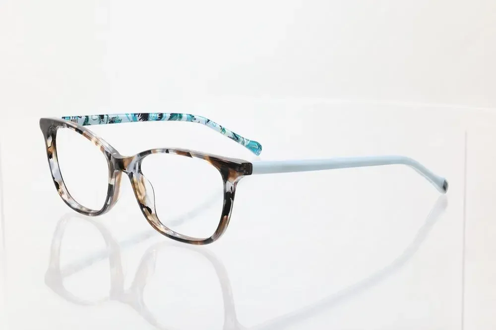 Vera Bradley Leena Cloud Vine (CLV) 49-15-135mm Eyeglass FRAMES ONLY - GOOD